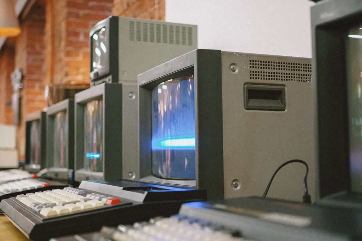 A row of ageing hardware illustrating the case for replacement